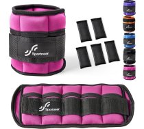 Sportneer regulējami svara aproces kājām vai plaukstām 0,7–3 kg uz potīti, 1,4–6 kg uz pāri