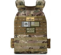 Amstaff Tactical Weighted Vest - Regulējamas svara vestes - Universāla valkājama veste fitnesa treniņiem, spēka un izturības treniņiem, skriešanai