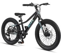 Glerc Mars 20 24 collu kalnu velosipēds bērniem vecumā no 6 līdz 12 gadiem, 6 ātrumu Shimano pārnesumi, disku bremzes