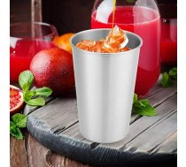 500 ml nerūsējošā tērauda krūze, pārnēsājama bērnu un pieaugušo dzēriena krūze, nešķīstama metāla krūze, kempinga tējas krūze, ūdens krūze, alus krūze, dzēriena krūze pārgājieniem, ceļojumiem ar mugursomu, piknikam