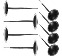 Zerodeko 24-daļu remonta komplekts riteņu riepām, instrumenti riepu caurumu remontam, automašīnu riepas, riepu caurumu remonta komplekts, riepu naglas, riepu tapu instruments, riepu tapu komplekts, riepu plāksteri