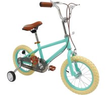 Bērnu velosipēds 14 collas Uzlabots bērnu velosipēds ar stabilizatoriem 50–65 cm augstumā Regulējams bērnu velosipēds 3–4 gadus veciem bērniem Jauniešu velosipēds zēniem un meitenēm