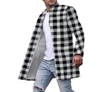 Vīriešu ziemas jaka Garā pārejas jaka Elpojoša āra jaka Elpojoša Viegla jaka Melna softshell jaka Steppēta veste Viegla Zila Funkcionāla jaka Parka Sporta jaka Brīvā laika jaka