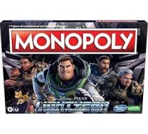 Hasbro Gaming Monopoly Edition Lightyear by Disney, Pixar, galda spēle, dāvanas bērniem no 8 gadiem, Multi, viens izmērs