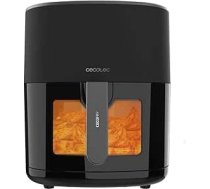 Cecotec Heißluftfritteuse ohne Öl mit 6,5 l Cecofry Fantastik Window 6500 Fenster. 1700 W, PerfectCook-Technologie, 12 gatavošanas programmas, skārienjūtīgais ekrāns, regulārā temperatūra 80-200 °C, 60 minuten Kochzeit.