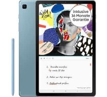 Samsung Galaxy Tab S6 Lite (2022), 10,4 collu TFT displejs, 64 GB atmiņa, LTE, Android planšetdators, ieskaitot S Pen, angora zils
