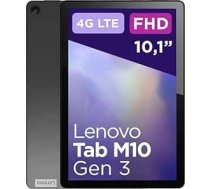 Lenovo Tab M10 3. paaudzes planšetdators Displejs 10.1" WUXGA (1920x1200) RAM 4GB 64GB 5000mAh Unisoc T610 Tablet Android 11 Storm Grey Iekļauts barošanas bloks - Amazon Exclusive