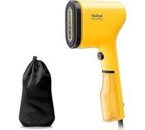 Tefal Pure Pop DT2026 tvaika birste, 1300 W, 70 ml ūdens tvertne, noņem līdz 99,99 % vīrusu/baktēriju/ķermenu, ātra sildīšana, 20 g/min nepārtraukta tvaika izdalīšana, tvaicētājs, dzeltens/melns, DT2026