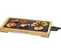 Profi Cook PC-TYG 1143 Galda virsma metāla teppanjaki plīts - ProfiCook PC-TYG 1143, Galda virsma, Metāls, Melns, Koks, Rotācijas, 510 x 250 mm