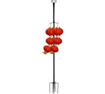Lichtmasten Für Die Außenbeleleuchtung,Sicherer Rostschutz Starker Outdoor Stand - Lichterketten Halter Deko -Draußen,Für Garten Weg Terrasse Rasen