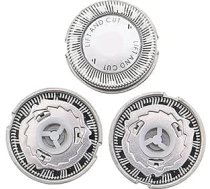 3 stück Ersatzscherköpfe Der HQ HS HP YQ Serie, Kompatibel Mit Philips Rasierern HQ3, HQ4, HQ46, HQ55, HQ56, HQ300, HQ6, HQ916, YQ6008 Und YQ6108