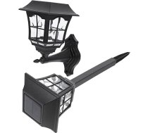 TOYANDONA Pack of 2 Solar Lights for Outdoor Use, ūdensizturīgs saules sienas apgaismojums dārzam, ainavu apgaismojums, drošības apgaismojums terasei un silti balta dekoratīvā LED gaisma
