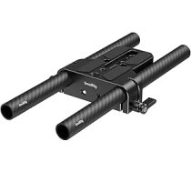 SMALLRIG kameras pamatplāksnes komplekts ar 15 mm LWS stieņa sliedes skavu 15 mm oglekļa šķiedras stabiem Sony A6500 A6600 A6300 Canon R5 R6 Sony A7SIII / A7III - 5609