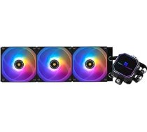Thermalright Frozen Prism 360 Black ARGB šķidrā CPU ūdens dzesētājs ar 120 mm ARGB PWM ventilatoru, datora ūdens dzesētājs AM4/AM5, Intel lga1700/1851/1150/1151/1200/2011