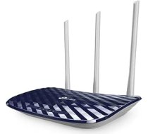 TP-Link AC750 divjoslu bezvadu kabeļu maršrutētājs, 4 10/100 LAN + 10/100 WAN pieslēgvietas, atbalsta viesu tīklu un vecāku kontroli,(Archer C20)