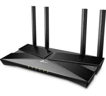 TP-Link AX1800 Wi-Fi 6 gigabitu divjoslu bezvadu maršrutētājs, Wi-Fi ātrums līdz 1,8 Gbps, 8 gigabitu LAN pieslēgvietas + 1 USB 2.0 pieslēgvieta, četrkodolu procesors, ideāli piemērots spēlēm Xbox/PS4/Steam un 4K (Archer AX20)