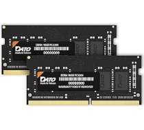 DATO 32GB RAM (16GB x 2), DDR4 3200MHz PC4-25600 CL22 SODIMM 1.2V 260-Pin Non-ECC SODIMM, portatīvo datoru atmiņas modulis