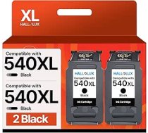 HALLOLUX PG 540XL melnās krāsas printeru kasetnes, kas saderīgas ar Canon PIXMA MG3650S TS5150 TS5151 TS5100 MG3600 MG3650 MG4250 MG3550 MG2255 MX374 MX525 MX535 MX470 MG31 50