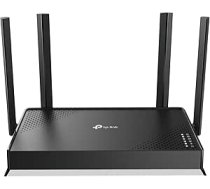 TP-Link Wi-Fi 7 maršrutētājs Archer BE220, divjoslu WLAN 3570 Mb/s, 5 × gigabitu pieslēgvieta, USB 3.0, MLO, EasyMesh, VPN, HomeShield, bērnu aizsardzība, bez DSL savienojuma