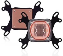 Diyeeni Universāls CPU dzesētājs, ūdens dzesētājs Intel 775/1150/1155,1366 AMD AM2/AM3/AM3+, PC ūdens bloks, CPU ūdens bloks, G1/4 vītne, 50 x 50 mm vara pamatne, ar montāžas materiāliem