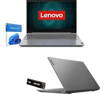 Klēpjdators Lenovo AMD A4-3020E līdz 2,6 GHz Displejs 15,6 collas HD, RAM 8GB Ddr4, SSD 256GB M2, HDMI, USB 3.0, Wifi, Bluetooth, Web kamera, Windows 10 Pro, Open Office, An. Tivirus
