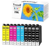 Yowell 10 x 29XL multipakete, kas saderīga ar Epson 29 29XL kasetnēm Expression Home XP-342 XP-332 XP-345 XP-442 XP-445 XP-432 XP-245 XP-235 XP-335 XP-435 XP-247