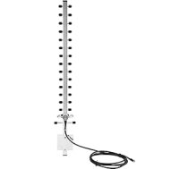 WLAN Virziena antena WLAN maršrutētājs Silver Rpsma savienojums 2,4 GHz 25 Dbi Virziena antena WiFi maršrutētājs WLAN antena āra 2 M kabelis
