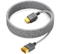 KFD XT60 Male to XT60 Female pagarinātāja lādēšanas kabelis 3 m adaptera kabelis EF Ecoflow Delta River 2 portatīvajai elektrostacijai ALLPOWERS R600 Anker Solix C1000 saules ģenerators 16AWG uzlādes kabelis