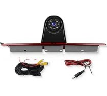Hodozzy Augsti uzstādāma bremžu gaismas atpakaļgaitas kamera Mercedes Sprinter 2006-2019, 720P HD infrasarkano staru nakts redzamības IP67 ūdensnecaurlaidīga ar CVBS/AHD signālu, universāla stāvvietas palīgierīce kravas automašīnai ar boksu