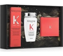 Kérastase Première Fondant dāvanu komplekts stipri bojātiem matiem Sastāvs: Sastāvs: Bain Décalcifiant 250 ml, Fondant Fluidité Reparateur 200 ml, Concentré Décalcifiant 250 ml.