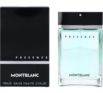 Mont Blanc Presence vīriešu tualetes ūdens aerosols 75 ml