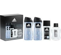 adidas Dynamic Pulse 4 gab. dāvanu komplekts ar piparmētru, ābolu un koksnes notīm, vīriešu smarža, izturīgs un sportisks