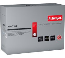 Effiki Activejet ath-55nx toneris (aizstājējs hp 55x ce255x, canon crg-724h; augstākais; 12500 lappuses; melns)