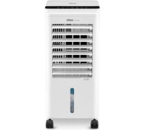 Ufesa Narvik iztvaikošanas dzesētājs, 65 W, dzesēšanas funkcija un ventilators, 3 ātrumi, 3 režīmi, skārienjūtīgais panelis, 5 l ūdens tvertne, 12 stundu taimeris, mazgājams filtrs, 2 ledus iepakojumi, tālvadības pults