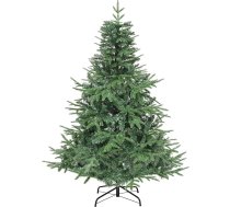 YITAHOME 152 cm augstvērtīga mākslīgā Ziemassvētku egle, aptuveni 450 galotnes, PE iesmidzināšana un PVC, reālistiska eglīte ar metāla statīvu un saliekamo sistēmas rāmi, ātra montāža mājas veikaliem, 152 x diametrs 75 cm
