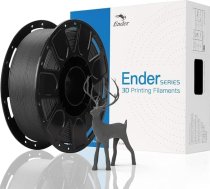 Creality Oficiālais PLA filaments, 1,75 mm, 3D printeru filaments, 3D drukāšanas materiāli, pielaide: 0,03 mm, 1 kg/masa, melns, melns