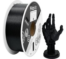 Oglekļa šķiedras PETG pavediens 1.75mm, PETG CF 3D printeru pavediens, saderīgs ar, Bambu LAB, QIDI MAX3, Prusa MK4, FLASHFORGE Adventurer 5M 3D printeri, 1kg, melns, 1kg, melns