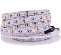 Ainavu apgaismojums 5M DC12V/24V SMD5050 RGBW RGBWW LED sloksnes RGB balta RGB silti balta 4 krāsas 1 LED mikroshēmā 60 LED/M IP20 IP65 IP67 ūdensizturīga LED lente LED ielas lampa