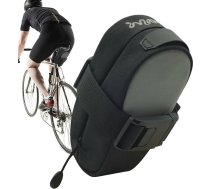 Générique Road Bikes Saddle Bag, kompakta magnētiska sprādzes velosipēdu soma, ūdensizturīga aizmugurējā soma ar rāvējslēdzēju, pārnēsājama un viegla soma garām braucieniem. Piedzīvojumi svaigā gaisā
