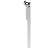 1 gab. Velosipēda sēdekļa balsts 31,6x400mm Velosipēda sēdekļa balsts Sēdekļa caurule Universāls Regulējams sēdekļa leņķis Oglekļa šķiedra Balts