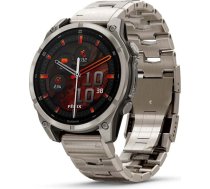 Garmin Fenix 8 amoled 47mm safīra nerūsējošā tērauda rokassprādze sporta pulkstenis