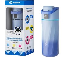 WATERH Boost viedā bērnu ūdens pudele ar atgādinājumu un izsekošanas funkciju, dubultu sienu vakuuma izolēta nerūsējošā tērauda ūdens pudele sportam, ceļojumiem un skolai, bez BPA, 16 oz, Morpho Blue