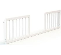 AT4 À bērnu gultas margas 140 cm Festievee White 140 x 32 x 4 cm | Izgatavotas no koka | No 18 mēnešiem līdz 5 gadiem | Matračiem ar biezumu no 10 līdz 12 cm | Pielāgotas AT4 pārveidojamajai gultiņai 70 x 140 cm