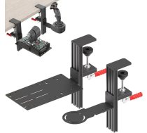 Galda stiprinājums, kas pilnībā saderīgs ar Thrustmaster Hotas Warthog, Winwing Orion2 Hotas Metal Warthog, VKB STECS Standard, VKB STECS Mini Plus, VPC T-50CM3 Virpil Throttle un VPC Joystick.