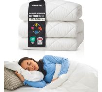 DREAMWAY Sega 135 x 200 cm 4 gadalaiki, 2 gabali, ieskaitot visu sezonu segu 135 x 200 cm 300 gsm + vasaras sega 135 x 200 150 gsm - 2 aizdares ar pogām četriem gadalaikiem / vasara / ziema Balta