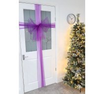 Christmas Concepts® - Deep Purple Ziemassvētku auduma durvju loku rotājums - Izgatavo savu auduma lapu