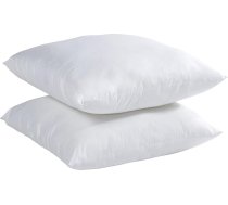 Blanrêve - 2 x stingrs spilvens pret putekļu ērcīšiem - pastiprināts sintētiskais pildījums 600 g - videi draudzīgs 60 x 60 cm, balts