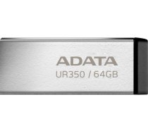 Flash zibatmiņas ur350 64gb usb3.2 gen1 metal black