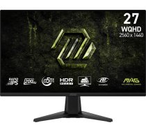 Monitors mag 275qf e20 27 collas/led/wqhd/flat/200hz/melns