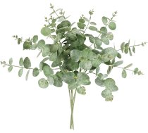 Mākslīgais eikalipta zariņš matēts 5 dekori 60 cm Dekoratīvais zariņš ogu zariņš Mākslīgais zieds Eikalipta zariņš Ziedu zariņi Ziedu floristika Mākslīgais zariņš Ziedu rotājums virtenei Vainags Ziemassvētku rotājums